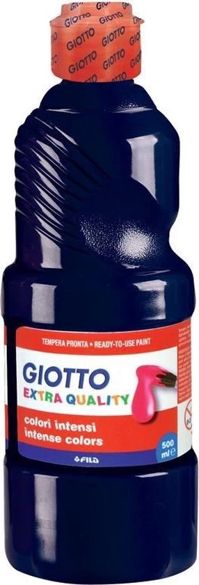 Merkloos Giotto Bottle 500 Ml Poster Paint Black 1 Merkloos Giotto Bottle 500 Ml Poster Paint Black