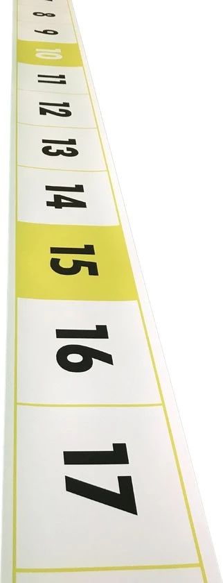 Bijles Juf Laura GETALLENLIJN TOT 20 - 2,5 Meter Lang - Zijwaarts - Vierkant - Rekenen - Bewegend Leren - Spelend Leren - Voor Binnen En Buiten - Onderwijs 3 Bijles Juf Laura GETALLENLIJN TOT 20 - 2,5 Meter Lang - Zijwaarts - Vierkant - Rekenen - Bewegend Leren - Spelend Leren - Voor Binnen En Buiten - Onderwijs - Afbeelding 3