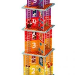 Haba Spel Mijn Eerste Spellen Rhino Hero Junior (de) Karton/hout 18-delig -leerzame-spellen Winkel 376x840