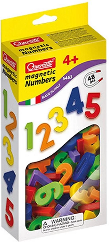 Quercetti Magneetcijfers 48 Stuks 1 Quercetti Magneetcijfers 48 Stuks