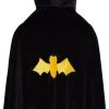 Great Pretenders Hooded Bat Cape Black / 4-6 Years