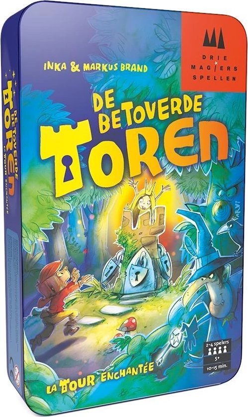 999 Games Bordspel - De Betoverde Toren Tin - 5+ 1 999 Games Bordspel - De Betoverde Toren Tin - 5+