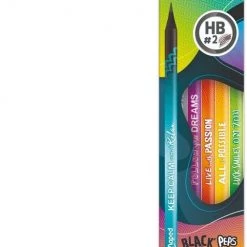 Maped Office 2x Maped Black Peps Energy HB2 Potloden 6 Stuks