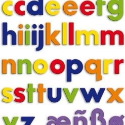 Quercetti Magneet Letters 48 Stuks
