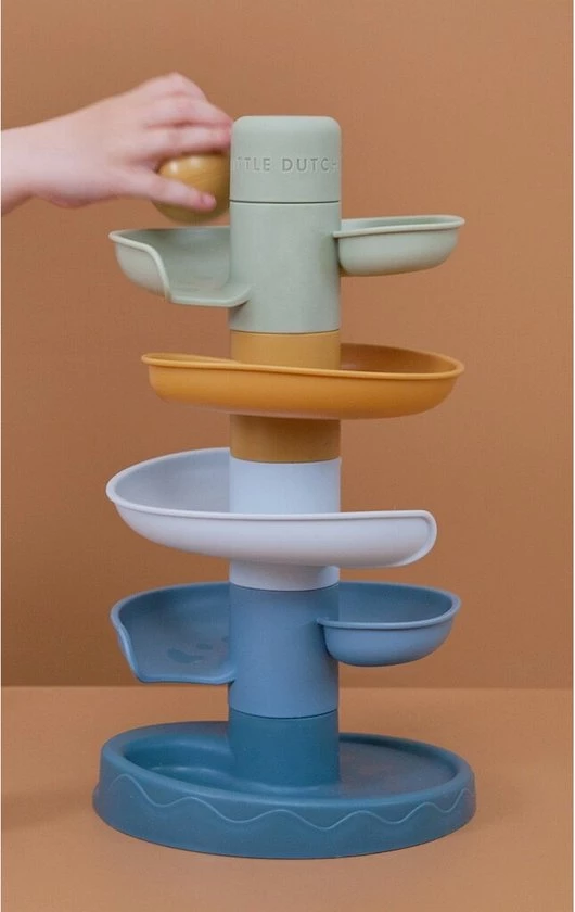 Little Dutch Spiraaltoren Blauw 5 Little Dutch Spiraaltoren Blauw - Afbeelding 5