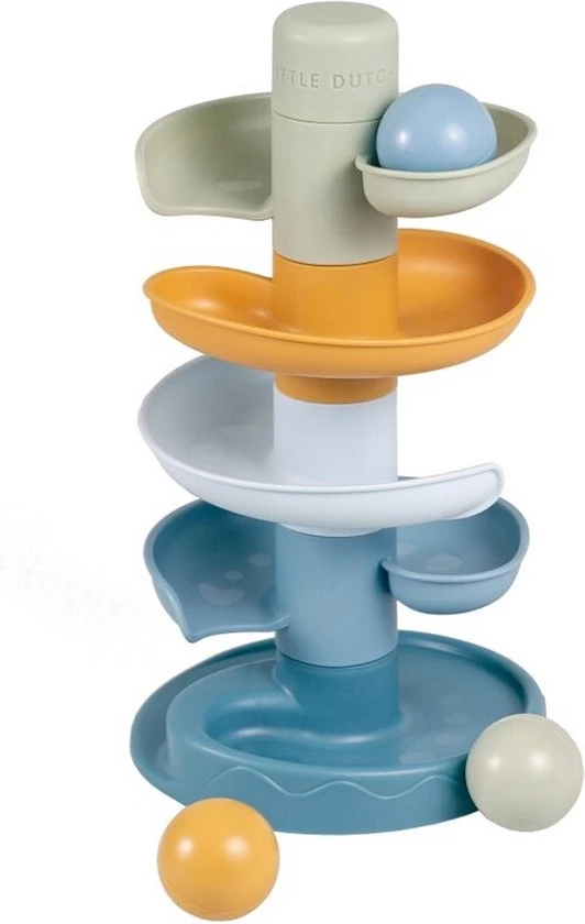 Little Dutch Spiraaltoren Blauw 3 Little Dutch Spiraaltoren Blauw - Afbeelding 3