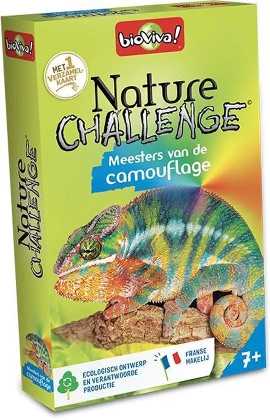 Bioviva Nature Challenge - Meesters Van De Camouflage - Educatief Spel 2 Bioviva Nature Challenge - Meesters Van De Camouflage - Educatief Spel - Afbeelding 2