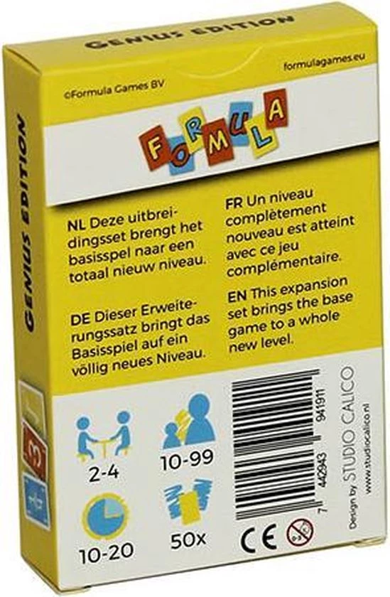 Heutink Formula - Uitbreidingsset (Genius Edition) 7 Heutink Formula - Uitbreidingsset (Genius Edition) - Afbeelding 7