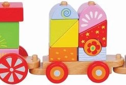 New Classic Toys Lelin Toys - Bouwtrein - Fantasie