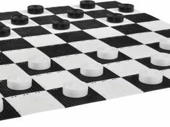 New Outdoor Tuin Dammen/checkers, 8x8, Voor Buiten En Binnen UV Beschermd -leerzame-spellen Winkel 550x185 2