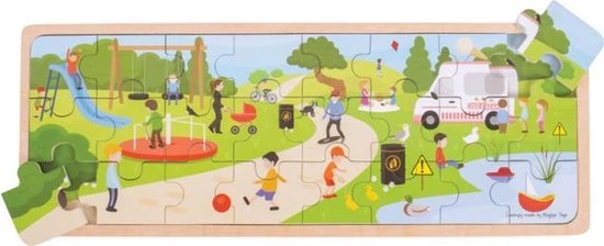 Bigjigs In The Park Puzzle 2 Bigjigs In The Park Puzzle - Afbeelding 2