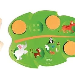 Scratch Dobbelspel Jungle Yam 18,2 Cm Karton Groen 40-delig -leerzame-spellen Winkel 550x228 4