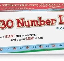 Learning Resources 0-30 Number Line - Getallenlijn Tot 30 - Met Sprongen Vooruit - Inzicht -rekenen - Thuisonderwijs