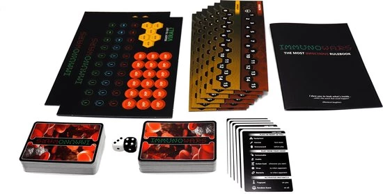 ImmunoWars: Complete Set - Basisspel Inclusief SOA-uitbreiding - Het Meest Besmettelijke Kaartspel - Spel Over Virussen, Bacteriën, En Wetenschap 6 ImmunoWars: Complete Set - Basisspel Inclusief SOA-uitbreiding - Het Meest Besmettelijke Kaartspel - Spel Over Virussen, Bacteriën, En Wetenschap - Afbeelding 6