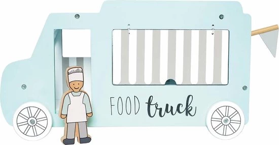 Jabadabado Speelgoed Food Truck Multi Colour 3 Jabadabado Speelgoed Food Truck Multi Colour - Afbeelding 3