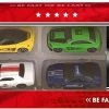 Basic Rapid Wheels Die-Cast Auto's 4 Stuks