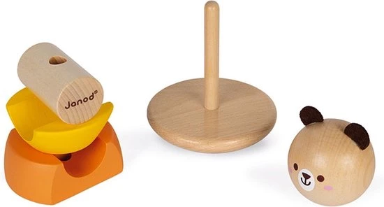 Janod Stapeltuimelaar Beer 5 Janod Stapeltuimelaar Beer - Afbeelding 5