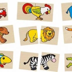 Cause Memo Van Hout: GRAPPIGE DIEREN 5x5x0,5cm, 32 Paren -leerzame-spellen Winkel 550x299 4