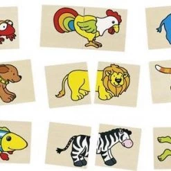 Cause Memo Van Hout: GRAPPIGE DIEREN 5x5x0,5cm, 32 Paren -leerzame-spellen Winkel 550x299 5