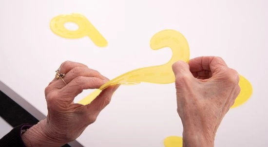 TickIT Siliconen Cijfers - Geel 3 TickIT Siliconen Cijfers - Geel - Afbeelding 3