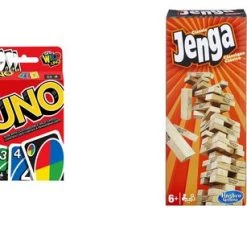 Gezelschapsspel - Uno & Jenga - 2 Stuks -leerzame-spellen Winkel 550x307 1
