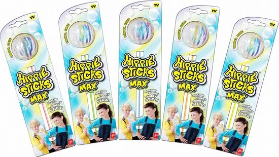 Fun Hippie Sticks Bellenblaas Display 35 Stuks 2 Fun Hippie Sticks Bellenblaas Display 35 Stuks - Afbeelding 2