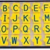 Miniland Leerpuzzel Abc-Alphabet Puzzle Geel/blauw 168 Stukjes