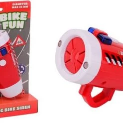 Basic Bike Fun Brandweer Fietssirene Met Licht En Geluid
