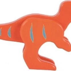 EverEarth Speelfiguur Dinosaurus Oranje 11x17x4 Cm