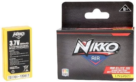 Nikko Air Elite Oplaadbare Reserve Batterij 3,7V Li-PO 1 Nikko Air Elite Oplaadbare Reserve Batterij 3,7V Li-PO