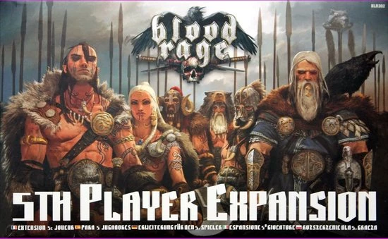 Asmodee Blood Rage-5th Player Expansion Bordspel Strategie 1 Asmodee Blood Rage-5th Player Expansion Bordspel Strategie