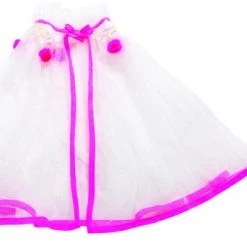 Great Pretenders - Whimsy White Capelet & Wand Set -leerzame-spellen Winkel 550x339 8