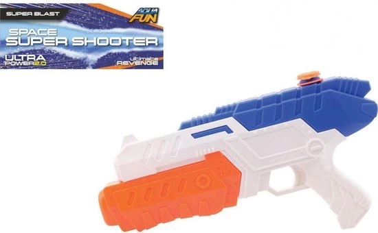 Johntoy Aqua Fun Waterpistool Space - 32cm 1 Johntoy Aqua Fun Waterpistool Space - 32cm