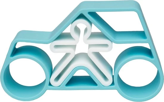 D?na DENA 1 Car + 1 Kid Blue Pastel 2 D?na DENA 1 Car + 1 Kid Blue Pastel - Afbeelding 2