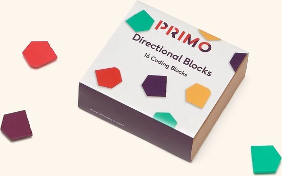 Primo Toys Cubetto Uitbreidingsset Richtingen Blokken 1 Primo Toys Cubetto Uitbreidingsset Richtingen Blokken