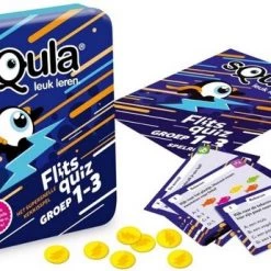 Spellenbundel - Squla - 2 Stuks - Flitsquiz Groep 1 T/m 3 - 6 T/m 8 - Kaartspel -leerzame-spellen Winkel 550x345 1