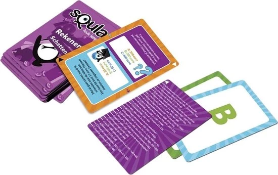 Educatieve Spellenbundel - Squla Kaartspellen - 3 Stuks - Groep 5 T/m 8 4 Educatieve Spellenbundel - Squla Kaartspellen - 3 Stuks - Groep 5 T/m 8 - Afbeelding 4