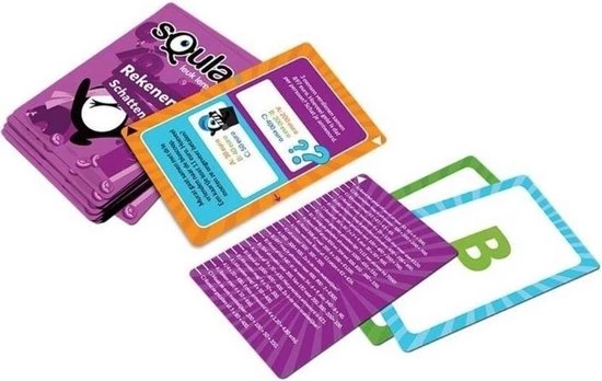 Spellenbundel - Squla - 3 Stuks - Groep 3 T/m 8 Spelling, Rekenen & Aardijkskunde 7 Spellenbundel - Squla - 3 Stuks - Groep 3 T/m 8 Spelling, Rekenen & Aardijkskunde - Afbeelding 7