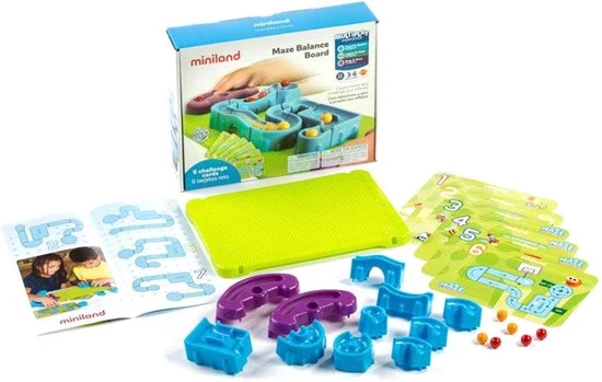 Miniland Doolhof Evenwichtsspel 5 Miniland Doolhof Evenwichtsspel - Afbeelding 5