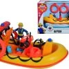 Simba Dickie Toys Simba Sam Neptune, Boat Incl. Figurine