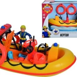 Simba Dickie Toys Simba Sam Neptune, Boat Incl. Figurine