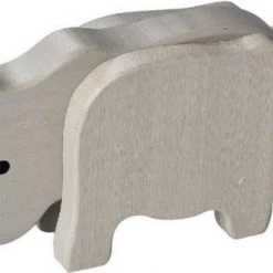 EverEarth Speelfiguur Neushoorn Grijs 14x8x4 Cm