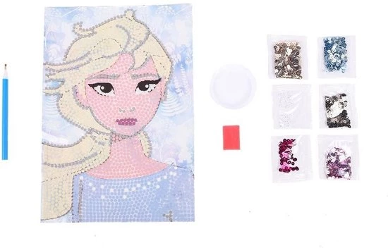 Disney Frozen 2 Pailletten Kunst 1 Disney Frozen 2 Pailletten Kunst