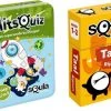 Educatieve Spellenbundel - Squla - 2 Stuks - Flitsquiz Groep 1 2 3 & Taal Kaartspel (groep 1&2)
