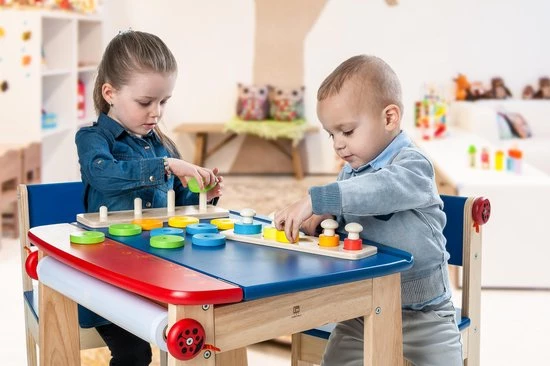 Engelhart Education Circle Sorter Rubber Wood Board 9 X 30 X 4,5cm 3 Engelhart Education Circle Sorter Rubber Wood Board 9 X 30 X 4,5cm - Afbeelding 3