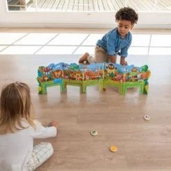 Goula Spel Jungle Race Junior 30 X 22 Cm Hout/karton Groen -leerzame-spellen Winkel 550x366 72