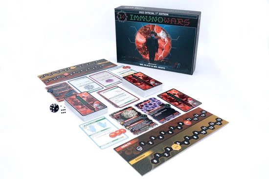 ImmunoWars: Complete Set - Basisspel Inclusief SOA-uitbreiding - Het Meest Besmettelijke Kaartspel - Spel Over Virussen, Bacteriën, En Wetenschap 5 ImmunoWars: Complete Set - Basisspel Inclusief SOA-uitbreiding - Het Meest Besmettelijke Kaartspel - Spel Over Virussen, Bacteriën, En Wetenschap - Afbeelding 5