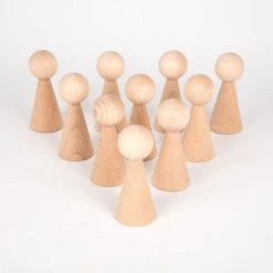 TickIT Houten Conische Kegels - Set Van 10 -leerzame-spellen Winkel 550x368 4
