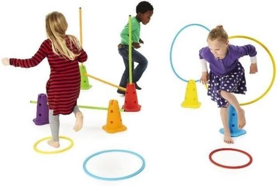 Gonge - Hula Hoops 50cm (3 Stuks) 2 Gonge - Hula Hoops 50cm (3 Stuks) - Afbeelding 2
