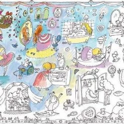 Monumi - Giant Colouring Poster XXL "Princesses II"